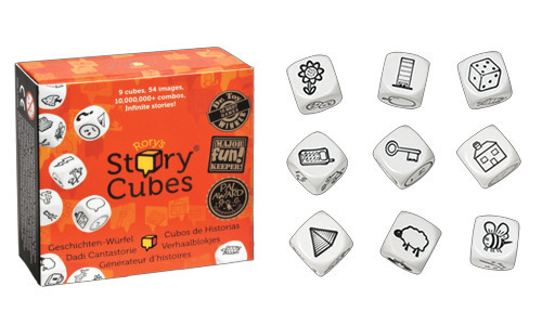 Story Cubes oranje